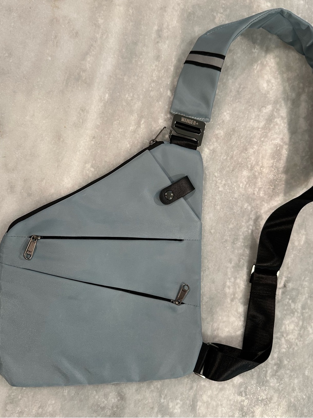 Wander+ Light Blue Crossbody Sling Bag
